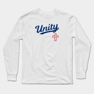 Unity Baseball Jersey (on LIGHT) Long Sleeve T-Shirt